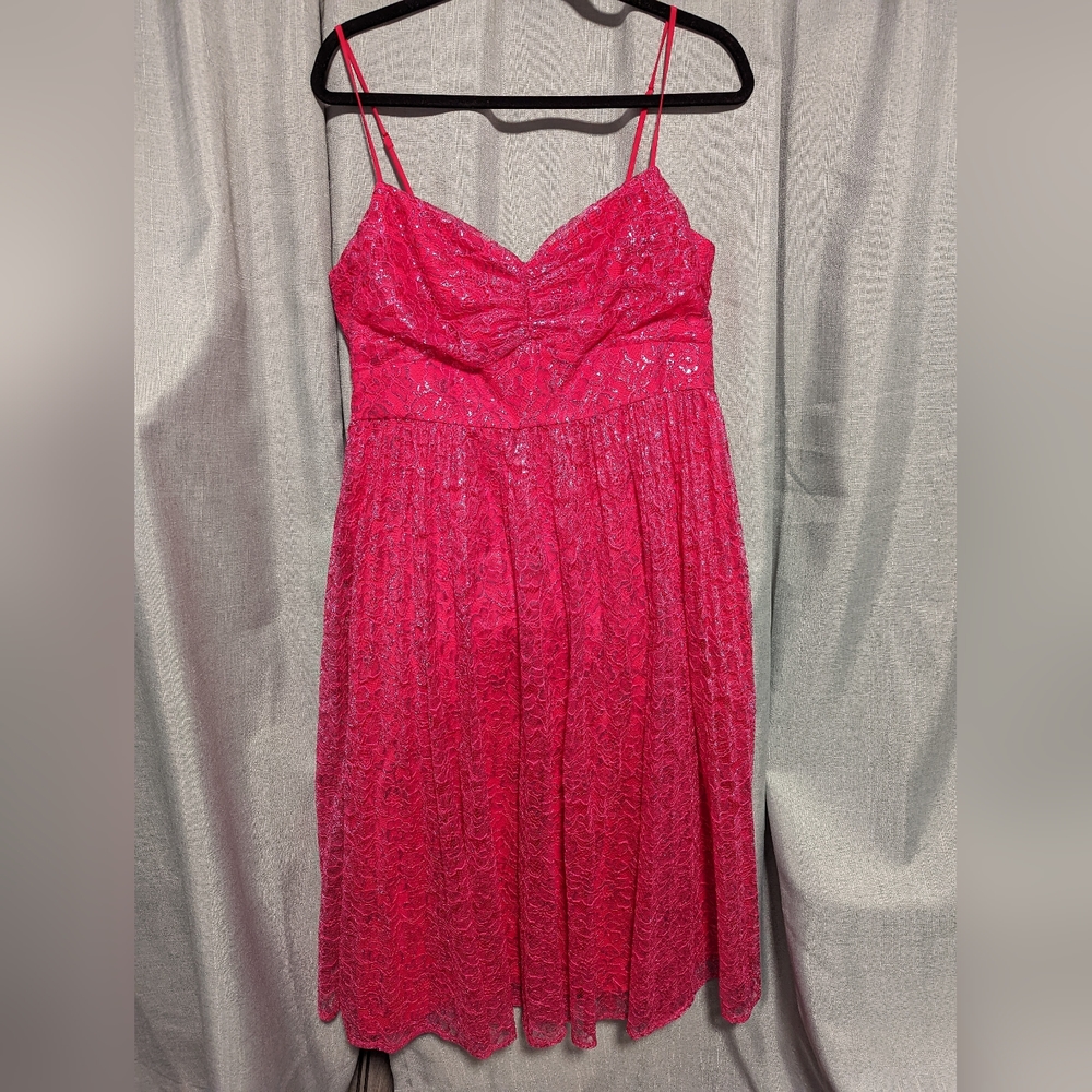 NWT J. Crew Pleated A-line Midi in Metallic Lace